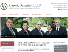 Tablet Screenshot of case-dusterhoff.com
